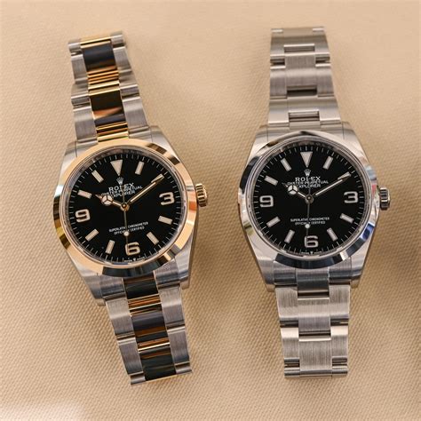 rolex explorer 1 with date|rolex explorer 1 36mm.